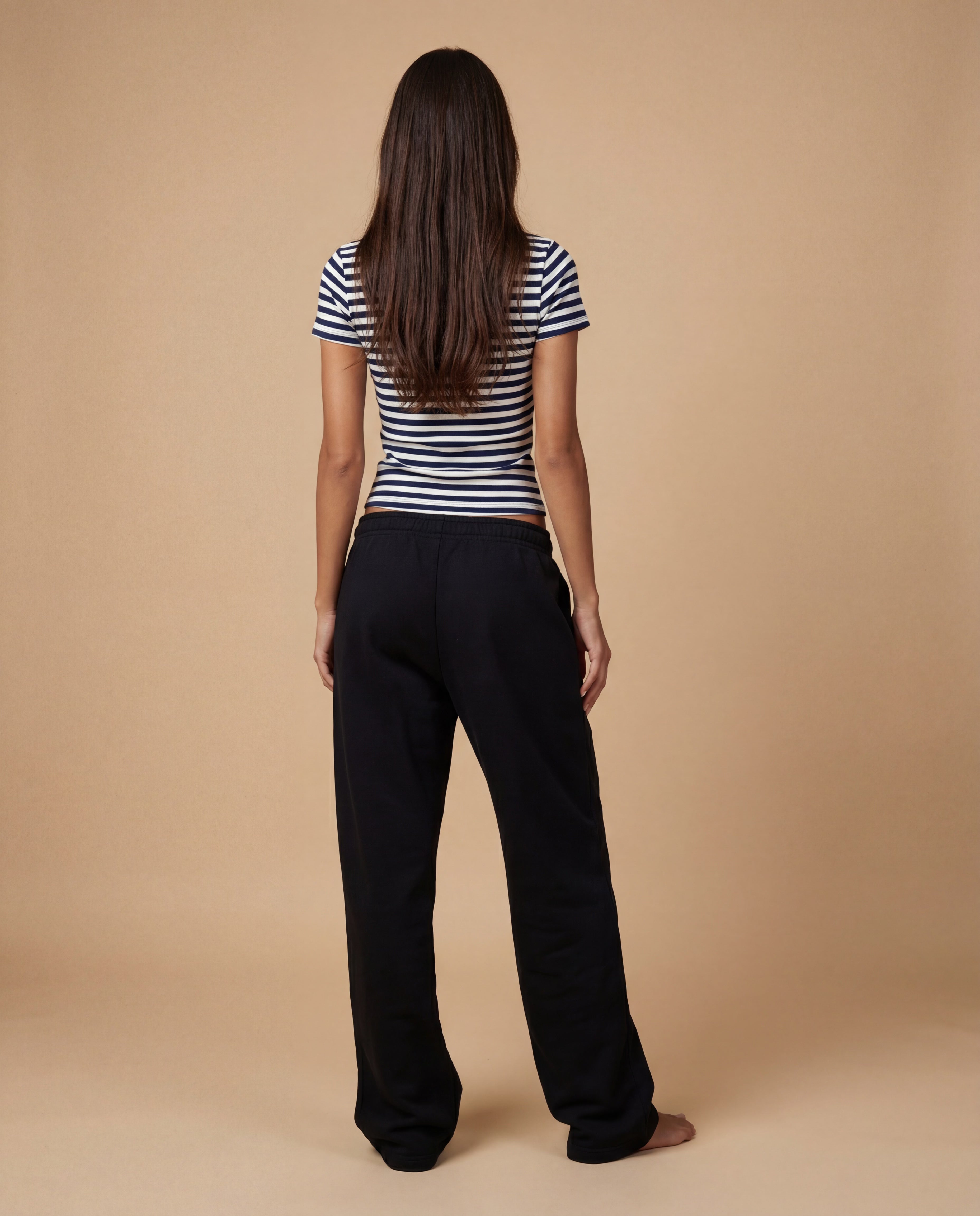 FITTED STRIPED T-SHIRT